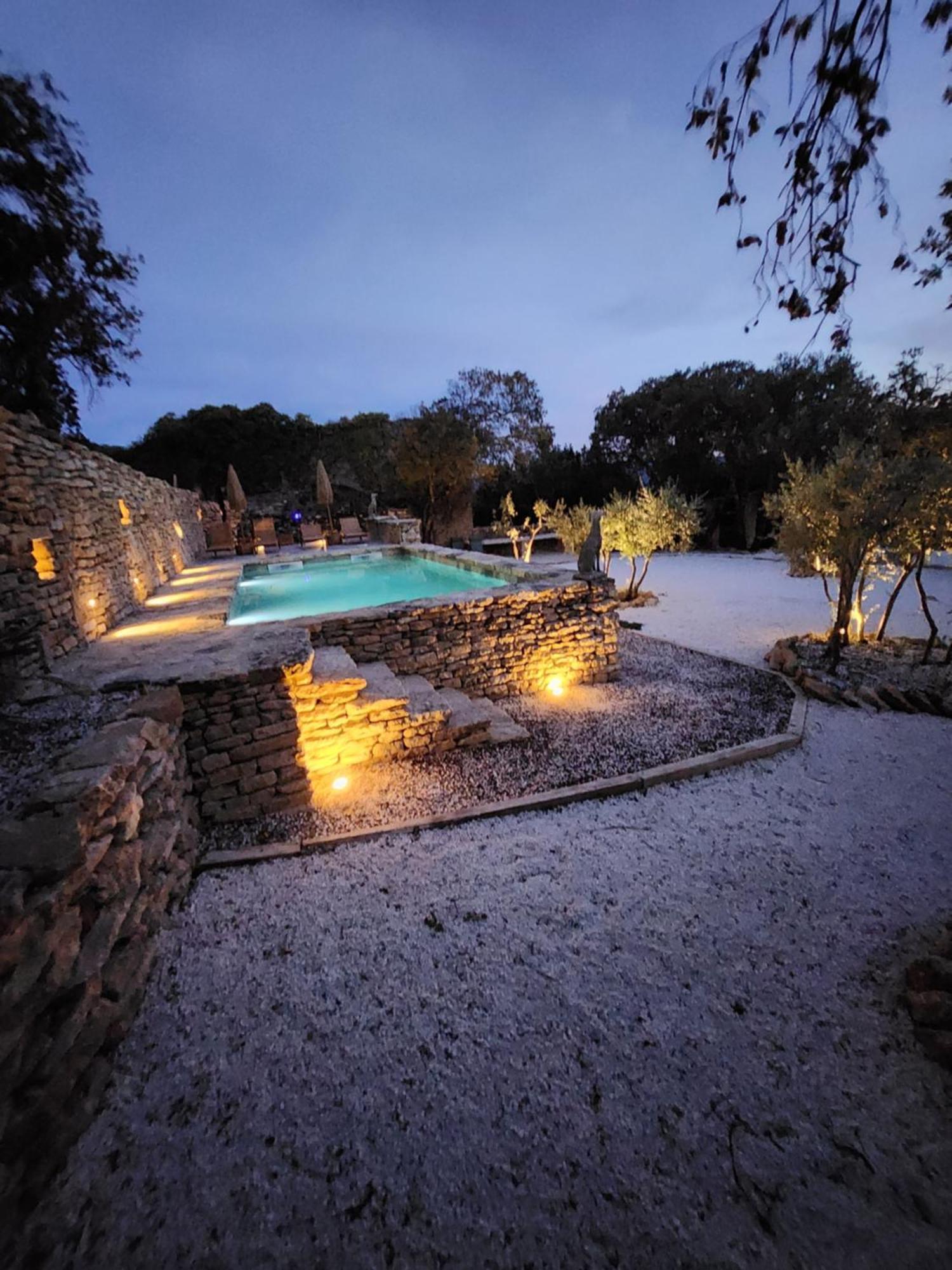 La Borie Oubliee Villa Gordes Exterior photo