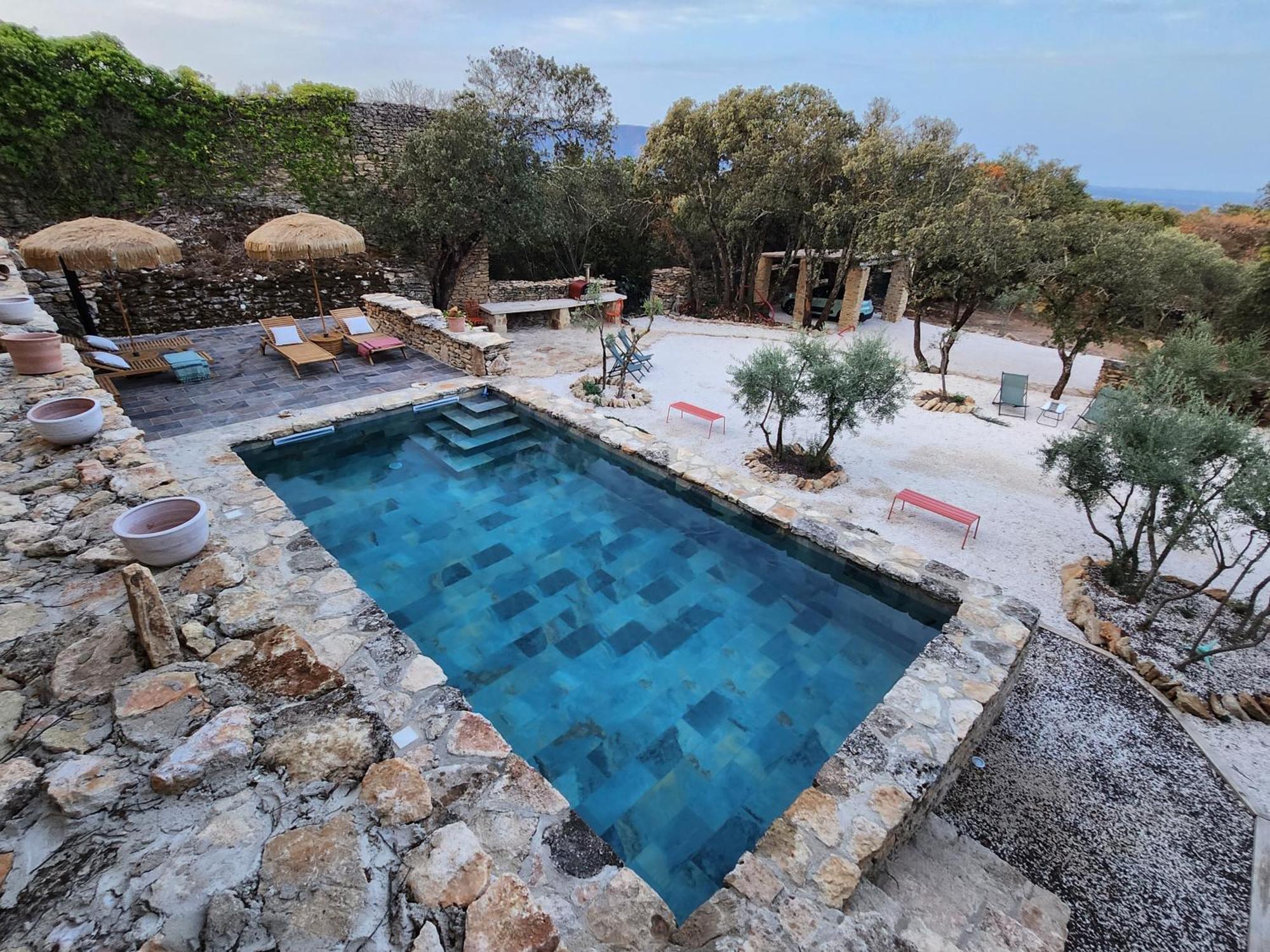 La Borie Oubliee Villa Gordes Exterior photo